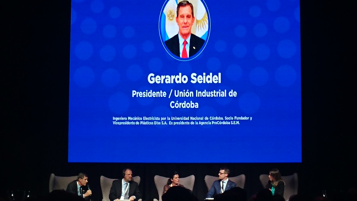 jececisa's tweet photo. Gerardo Seidel 
Presidente Unión Industrial de Córdoba
#B20 https://t.co/rXvK54qFVo