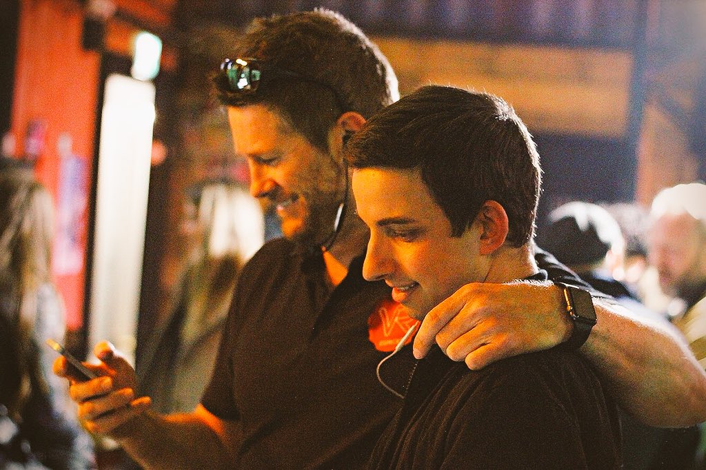 Oli_Lane1's tweet photo. What a night! Just got some great pics back from our @SkyfrontVR tournament last Thursday @thevrconcept I was down @worldsend_btn and we won -coincidence @AntzNixon ? 👀 #worldfirst #again #humblebrag #pubVR https://t.co/sR6iIkuU1z