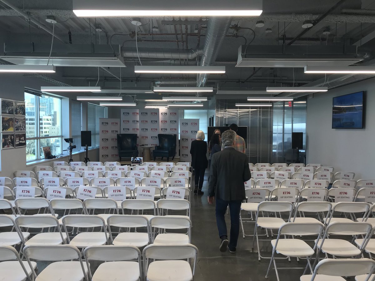 AnthonyMaher12's tweet photo. Almost time.... get ready for a great ecosystem building conversation w/ @SteveCase of @revolution and @RiseOfRest Hope to see you tonight at our @1776PHL location tonight #UniversityCity  #WhereRevolutionsBegin https://t.co/w5jxoZYdj5