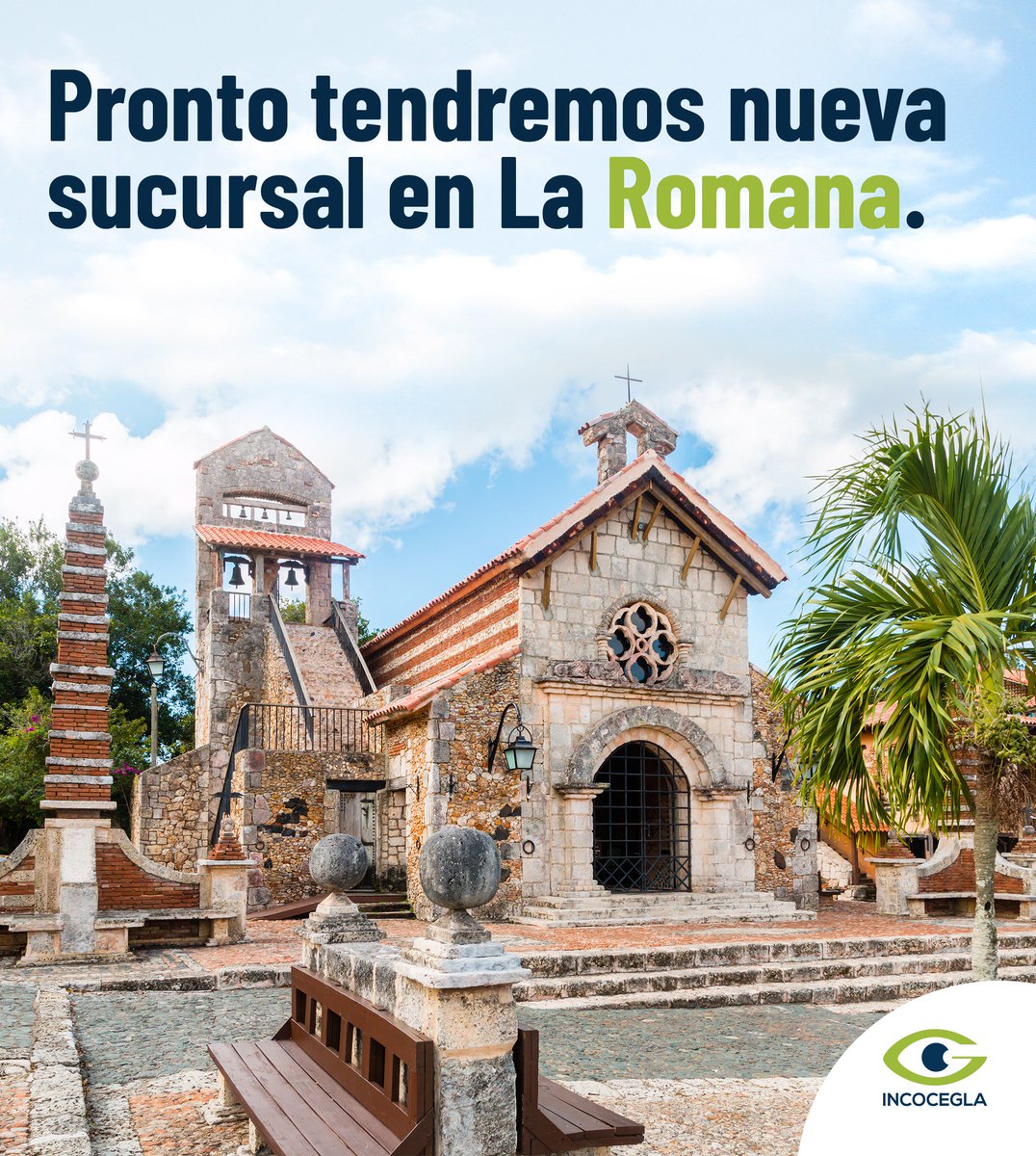 INCOCEGLA's tweet photo. ¡Tenemos grandes noticias para ustedes! Ahora tendremos una nueva clínica en La Romana donde podrás atenderte con las mismas tecnologías y realizarte cirugías menores. Más adelante les estaremos compartiendo más detalles. #incocegla #EspecialistasEnConfianza #hablemosdeglaucoma https://t.co/RVgHcnOv0N