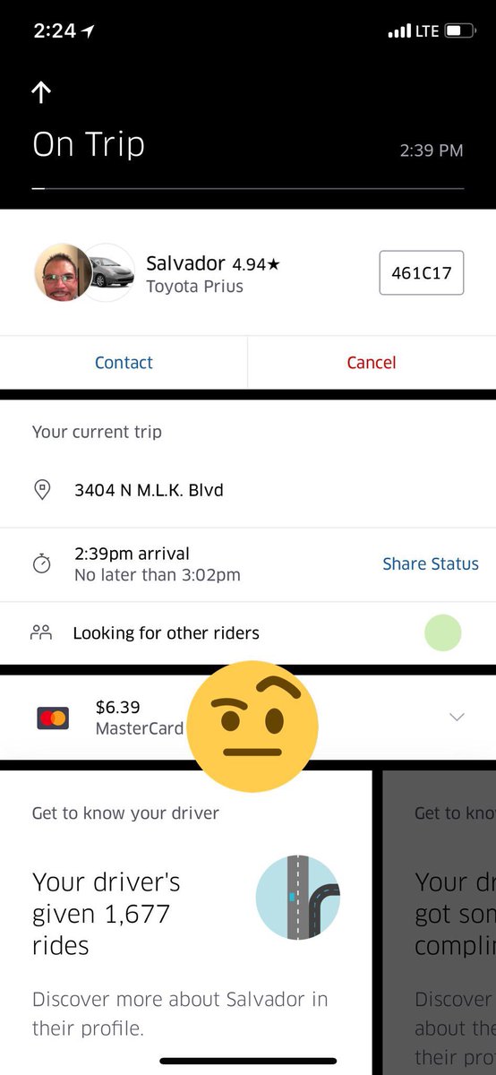 Veroni135's tweet photo. Again @Uber @Uber_Support isn’t fixing the issue. While in the ride you told me one price and charge me differently once my trip was over. @ComsumerJustice @KTNV @vegasnewsnow @8NewsNow @News3LV @bbb_us https://t.co/9oVxx6KFEq