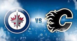Two games left in the regular season. Watch as our #WinnipegJets tune up for the playoffs against the Flames. Game time is 7. Food and draft specials during the game. #GoJetsGo #RiseTogether