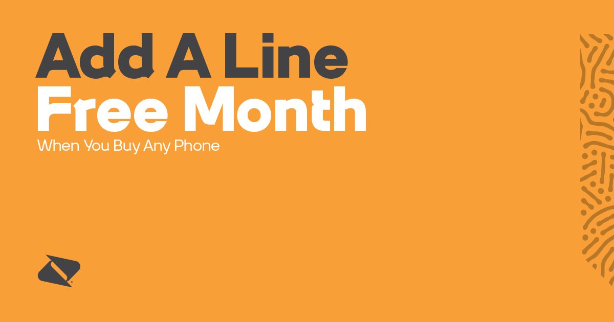 boostmacomb's tweet image. Add a line and get a free month of service when you buy any phone. See in-store for details.