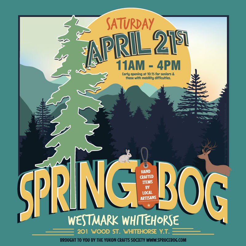 Come see us on April 21 at the Westmark Whitehorse for our first show of 2018 #Whitehorse #yukon #supportlocal #buylocallymade