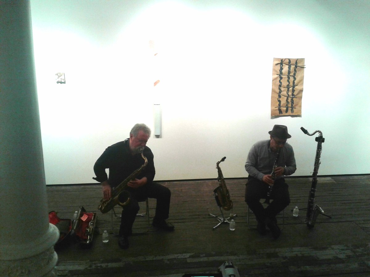 On his 74th birthday, Evan Parker performs in rapt duo with old friend Ned Rothenberg, the pair dedicating the concert to Cecil Taylor, who had passed an hour earlier.