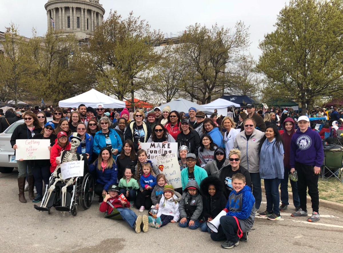 jacksonenterokc's tweet photo. Another excellent day at the Capitol!  Check out these amazing educators from @jacksonenterokc !  They represent @okcps well! https://t.co/FwenaRCSQe