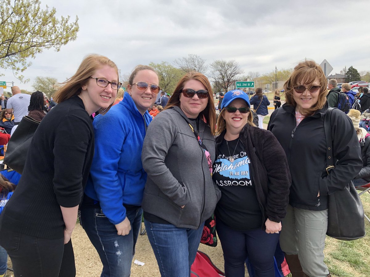 jacksonenterokc's tweet photo. Another excellent day at the Capitol!  Check out these amazing educators from @jacksonenterokc !  They represent @okcps well! https://t.co/FwenaRCSQe
