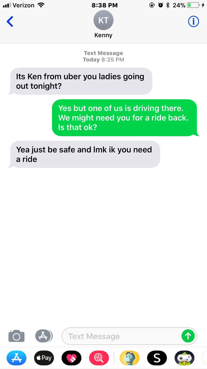 Delaneygonas's tweet photo. You know you go out to much when your Uber driver hits you up.... https://t.co/hNp5BdX4Sr