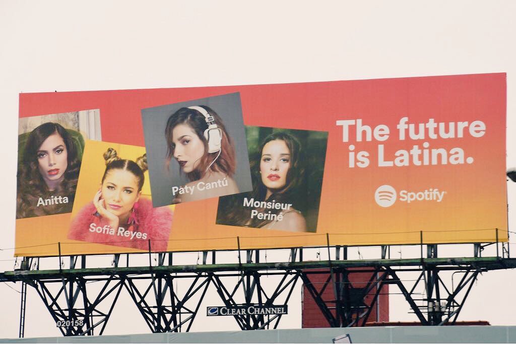 PatyCantu's tweet photo. Gracias @Spotify @SpotifyLatino @SpotifyMexico por elevar nuestras voces y celebrar nuestra diversidad.
Felicidades hermanas. Toda la admiración y respeto. #mujeres #músicos #latinas @Anitta @SoSofiaReyes @monsieurperine #TheFutureIsLatina 🇧🇷 🇲🇽 🇨🇴 #UniversalMusic ♥️ https://t.co/x5S1eYvnqv