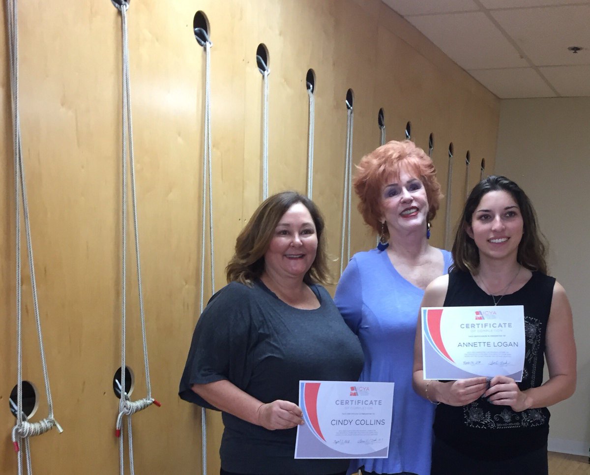 CynthiaYCollins's tweet photo. So this happened today. I earned my certification in chair yoga. Thanks to ICYA!  #icya.yoga #icya #chairyoga #yoga #yogajourney https://t.co/ra2DcluGfz