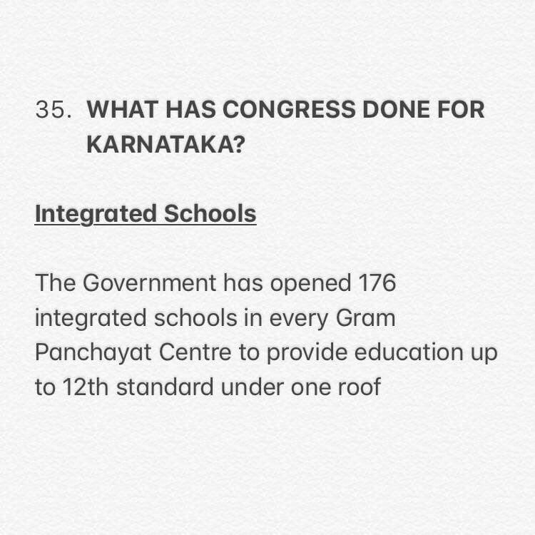 INCBluruCentral's tweet photo. Achievements Of Congress Government - 9 https://t.co/odCR1EMxqS