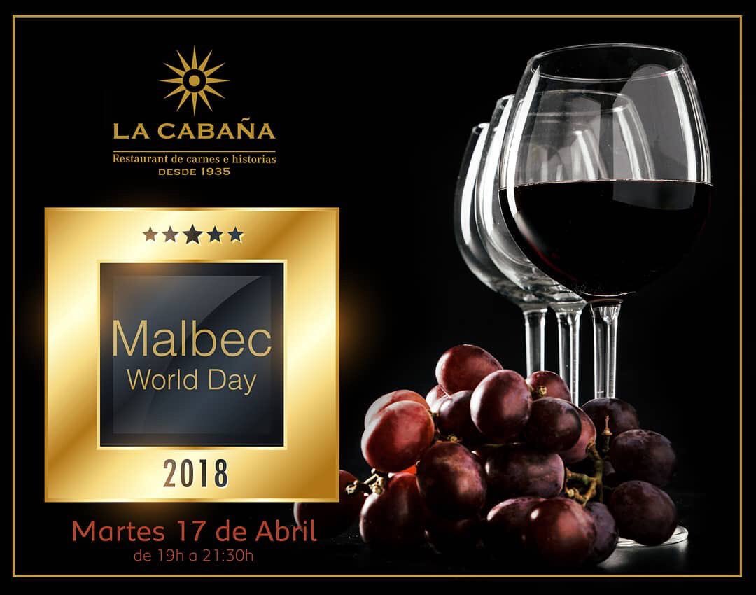 📌🗓El 17 de abril se acerca [Malbec World Day 2018] con una exclusiva <Feria de Degustación de Malbec Premium Argentinos>
#LaCabana #PuertoMadero #Carnes #Asado #Eventos #FelizJueves #BuenJueves #Cava #malbecworldday #malbec #vinoargentino #feriadevinos #díamundialdelmalbec🍇🍷