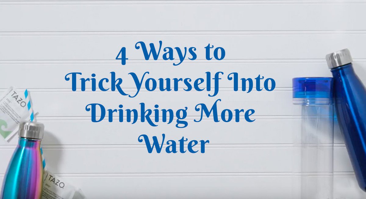 LondonDrugs's tweet photo. Fancy bottle? Fun straw? Herbal tea? The battle for staying #hydrated is ongoing! These 4 tricks just might help: https://t.co/OWXi3ijHYl #LDSolutions #water #health https://t.co/EDPjP0p8lM