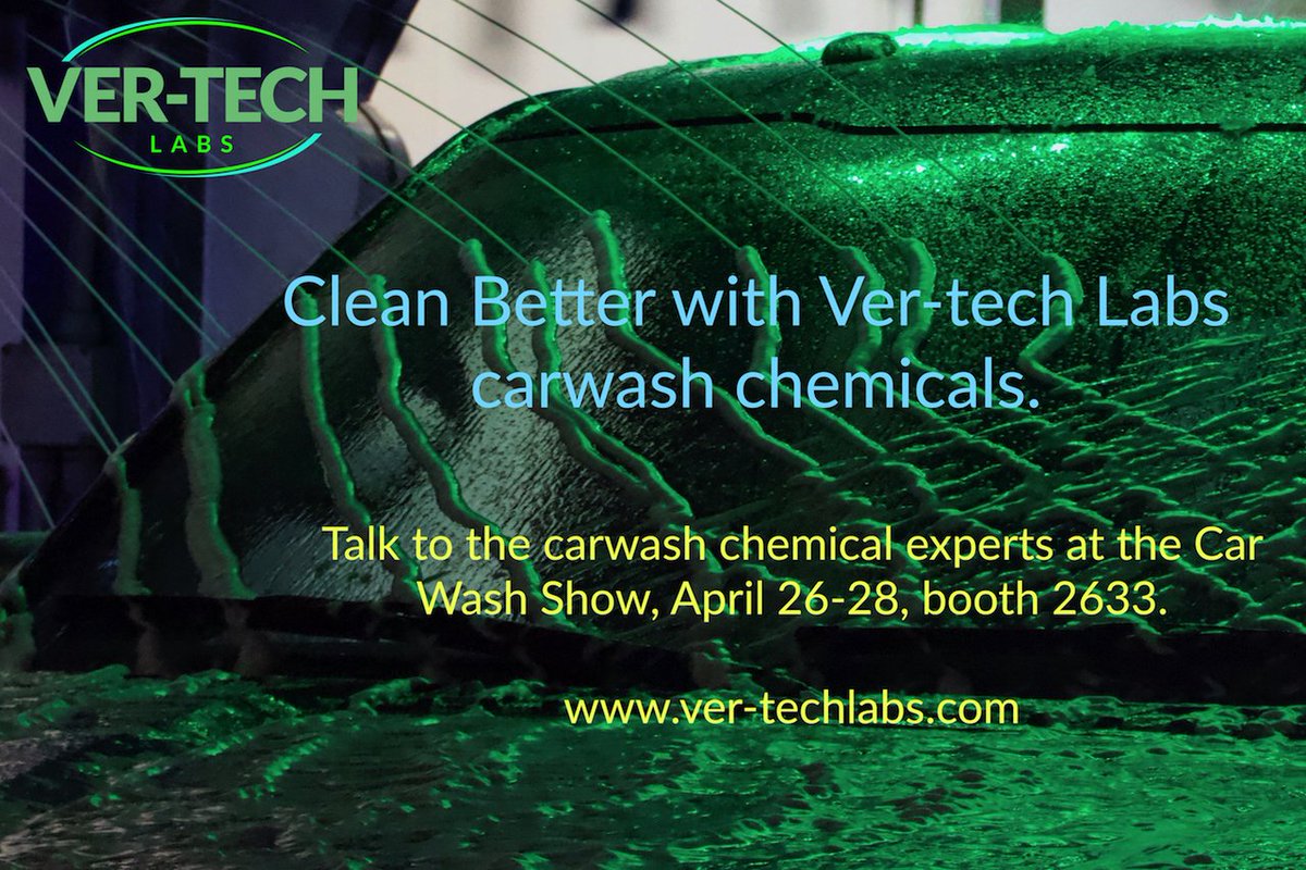 VTL_MN's tweet photo. need #presoaks for #touchlesscleaning in your #carwash ? we have the #bestcarwashchemicals for your #carwash - visit us at the #carwashshow booth 2633 - #GoCarWashShow https://t.co/x6FW61AA8J
