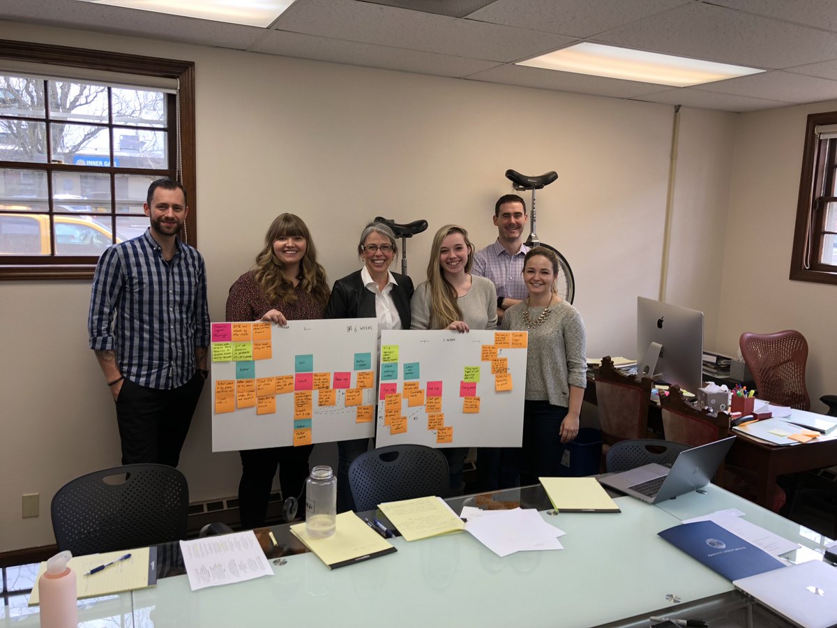goclio's tweet photo. How is a case created? #TBT to our Portland Oregan customer visits. Thank you Elzinga &amp; Associates and Cascade Legal Planning for helping us make Clio even better. https://t.co/PV0UfvF8Zj https://t.co/HCyerurLtu