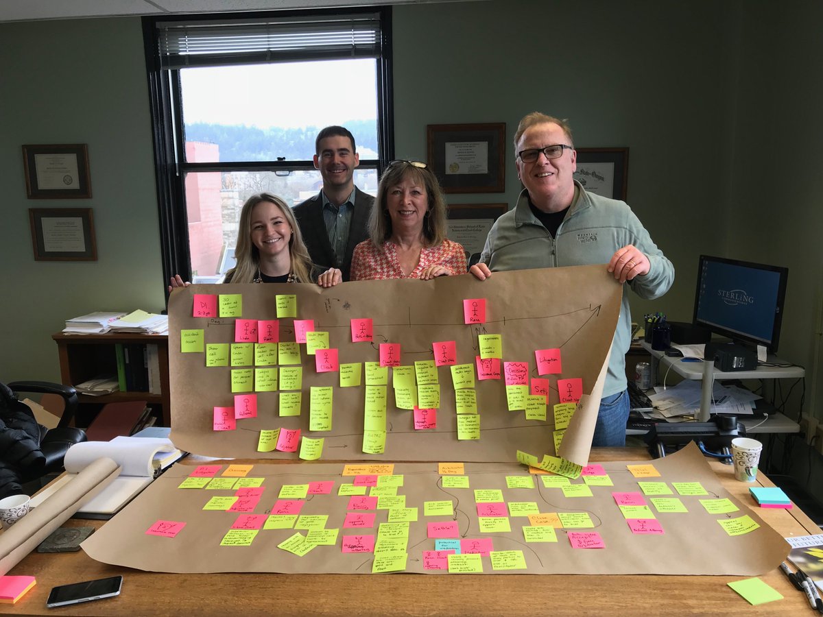 goclio's tweet photo. How is a case created? #TBT to our Portland Oregan customer visits. Thank you Elzinga &amp; Associates and Cascade Legal Planning for helping us make Clio even better. https://t.co/PV0UfvF8Zj https://t.co/HCyerurLtu