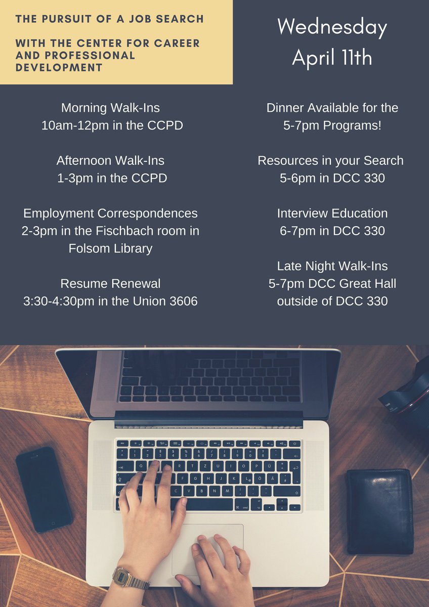 rpi_soehub's tweet photo. Two great events coming up from our Center for Career and Professional Development! It's not too late too find a summer experience, and never too early to start thinking about #RPIArch #Resume #Interview #CoverLetter | @RPI_CCPD @rpi 😀 https://t.co/NiVQwsOC3U
