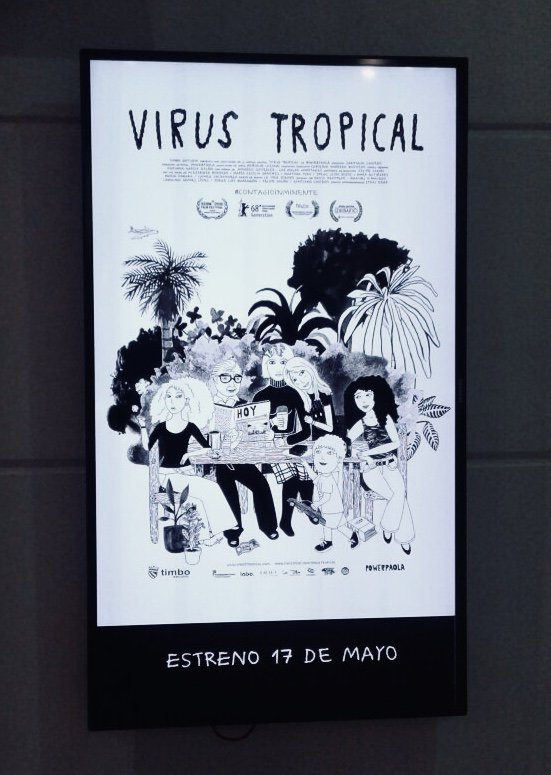powerpaola's tweet photo. Virus Tropical se estrena en Colombia el 17 de mayo 🎞🍿🎬🌿 https://t.co/tse0gVmdmH