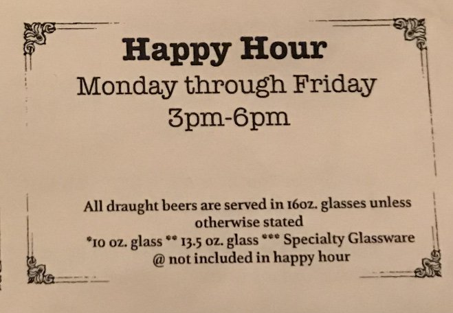 GingerManFW's tweet image. Happy Hour: 3-6pm, $1 off most draughts. 
Why aren't you here yet?