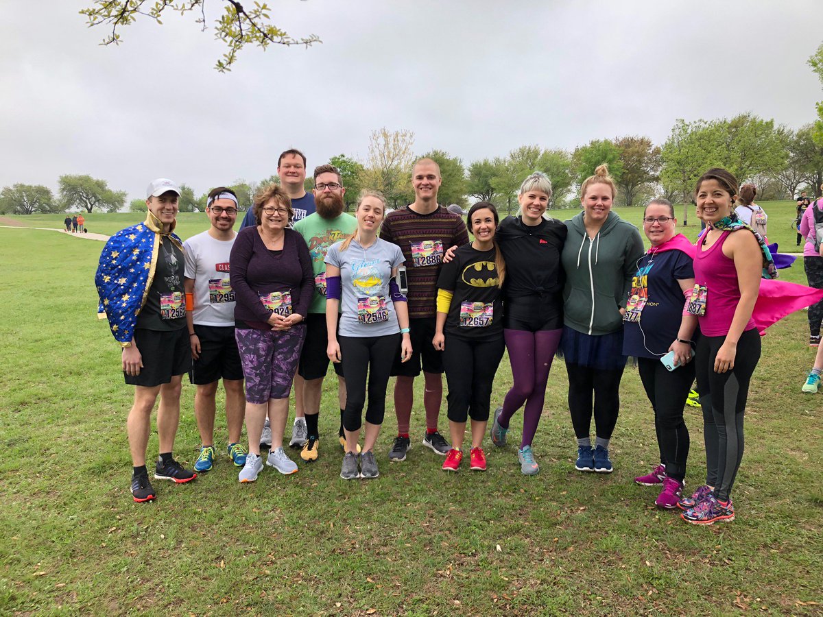 AllWebLeads's tweet photo. More than a dozen AWL staffers showed their true super hero
colors by participating in The Super Run in Round Rock on March 31. The event raised money for various Austin charitable organizations. https://t.co/CVlULJ2hXa