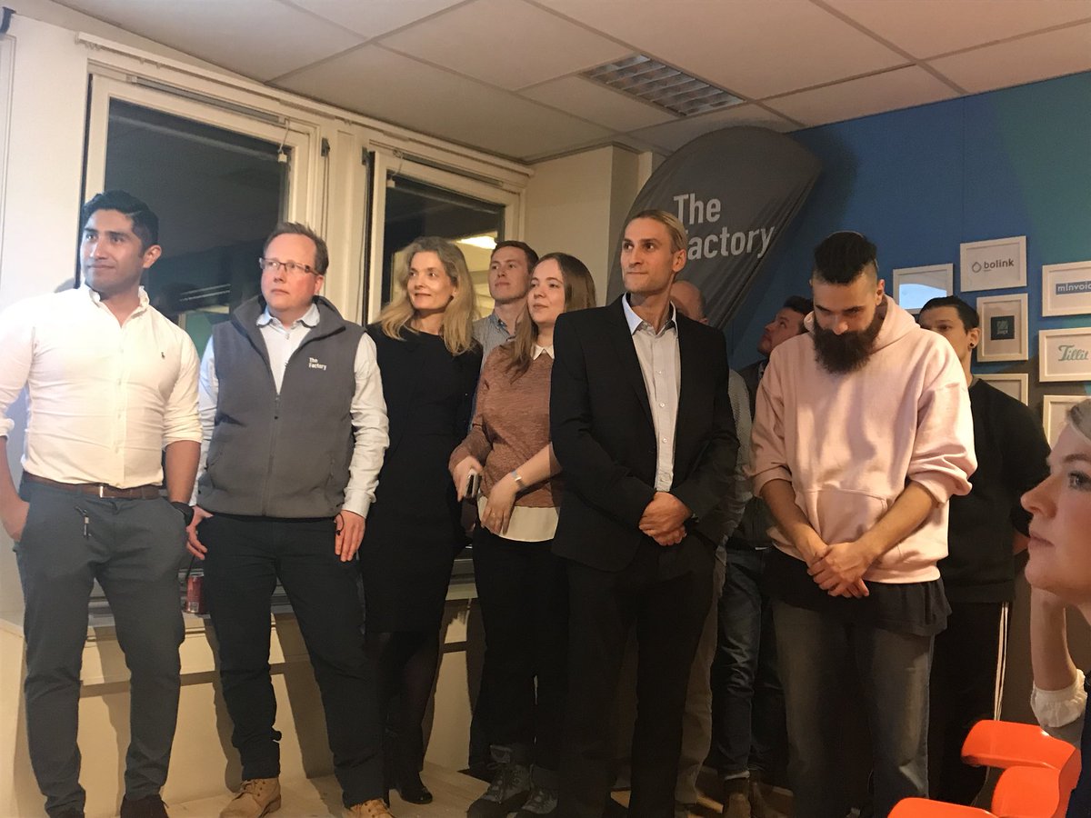 LiinaAage's tweet photo. And the startups to continue at @thefactory_oslo are #Hoili #Intrava #FintechDB #Lendonomy #Capassa Congrats! @NordeaNorge @NordeaStartup https://t.co/jhsSuQLWdE