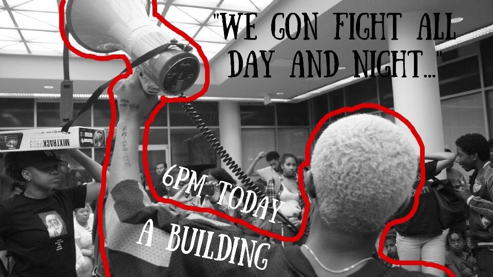 HUResist's tweet photo. We’re rallying today at 6 P.M. for #StudentPowerHU! Everyone is welcome! ❤️✊🏿 https://t.co/9R9H6QLc3r