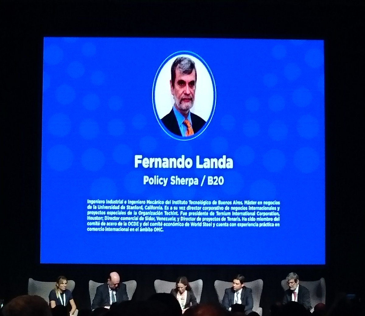 jececisa's tweet photo. Fernando Landa 
Sherpa Policy
#B20 https://t.co/1rdplbD8YH