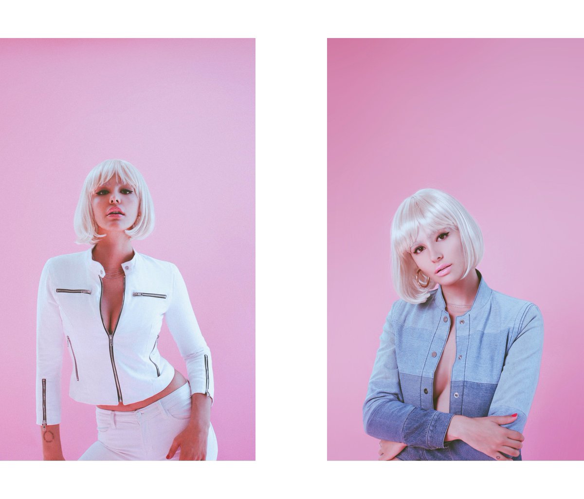 themightyco's tweet photo. 💘 DENIM HAS ARRIVED 💘
The silhouettes designed to defy natural physics and be impossibly flattering, now in the classic fabric of le denim. https://t.co/FYtaXWIToG