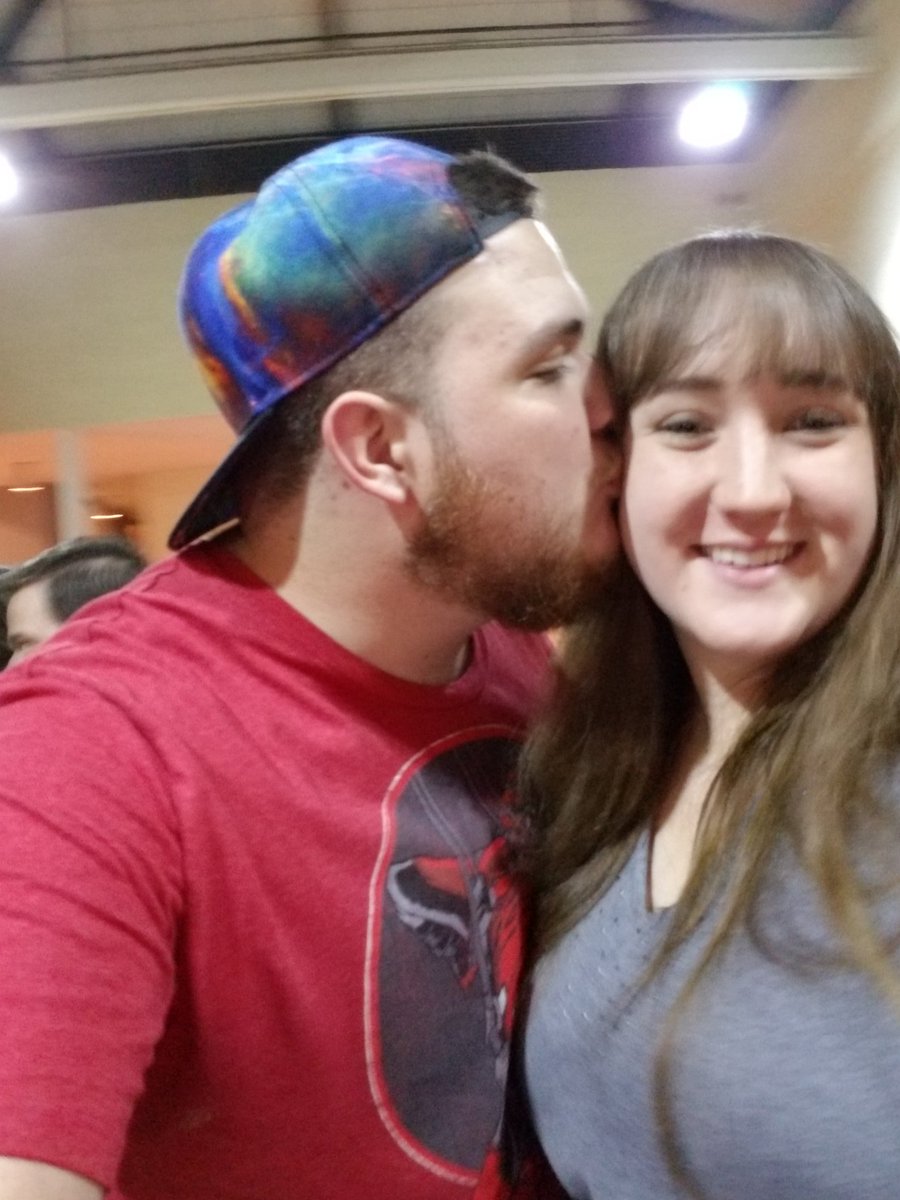 R8RJames's tweet photo. For all of you that didn't know this is my best friend, and life partner. Did I mention she is also graduating college. Damn I should be a fisherman because I got a catch. @hanah_marie96  love you baby :) https://t.co/eZplHdoTuG