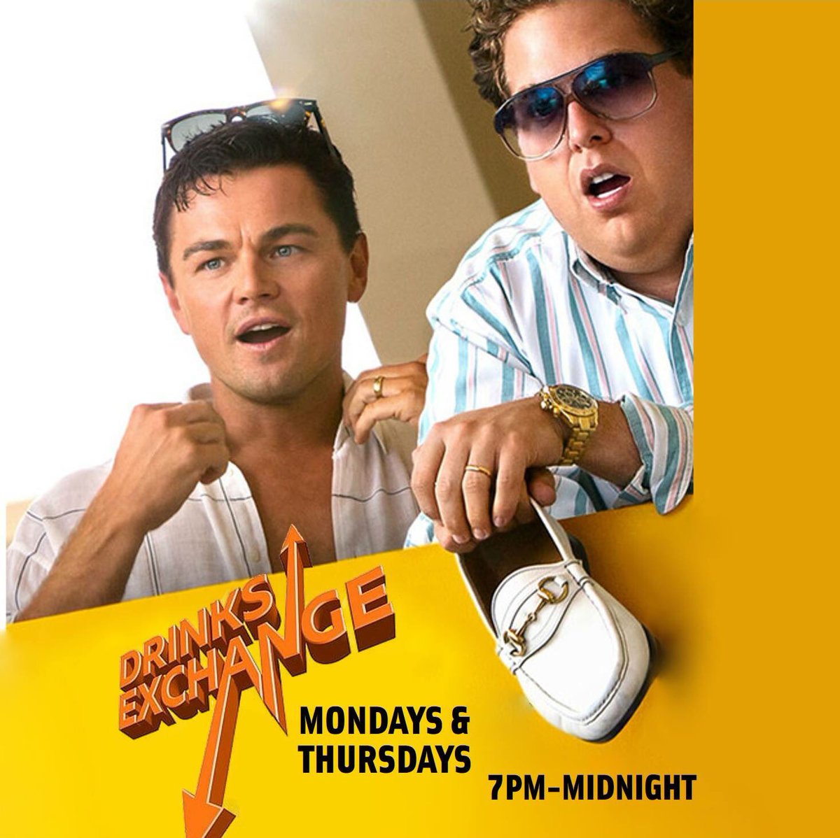 frankiesdfw's tweet image. &quot;I will NOT die sober!!!&quot; - Jordon Belfort The Drink Exchange 7PM-Midnight #frankiesbar #thedrinkexchange #downtowndallas #mydtdbar