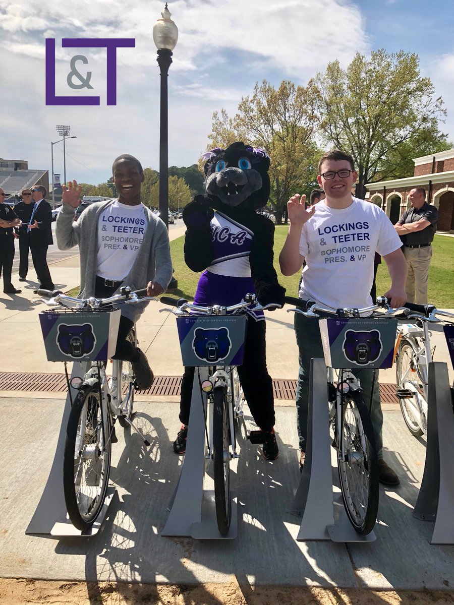 lockingsteeter's tweet photo. We had a great time at the @zagsterbikeshare opening! Now you can ride to the polls if you need to on April 11-12 to vote for Lockings and Teeter!! Even sugarbear thinks its a good idea! #experiencethatcounts https://t.co/jjGaeITQan