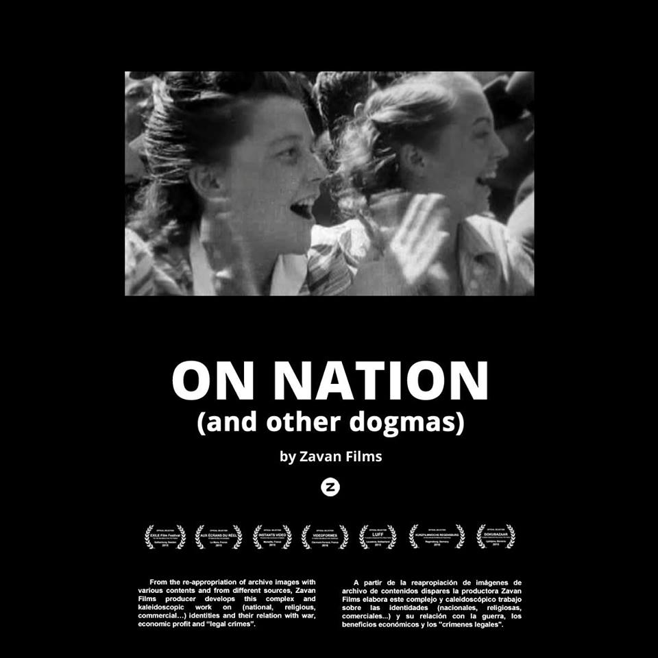 FelliniaCine's tweet photo. Zavan Films presenta su ultimo trabajo “On Nation (and other dogmas)”, una pieza de 22' que reflexiona sobre las identidades sociales, la justificación del asesinato, la lógica de los beneficios y las imágenes de marca: https://t.co/ExC662w6kD https://t.co/fBfPL4WDm6