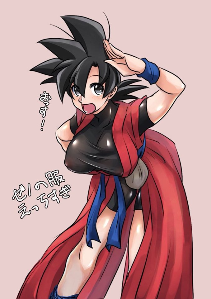 Another female Goku! 