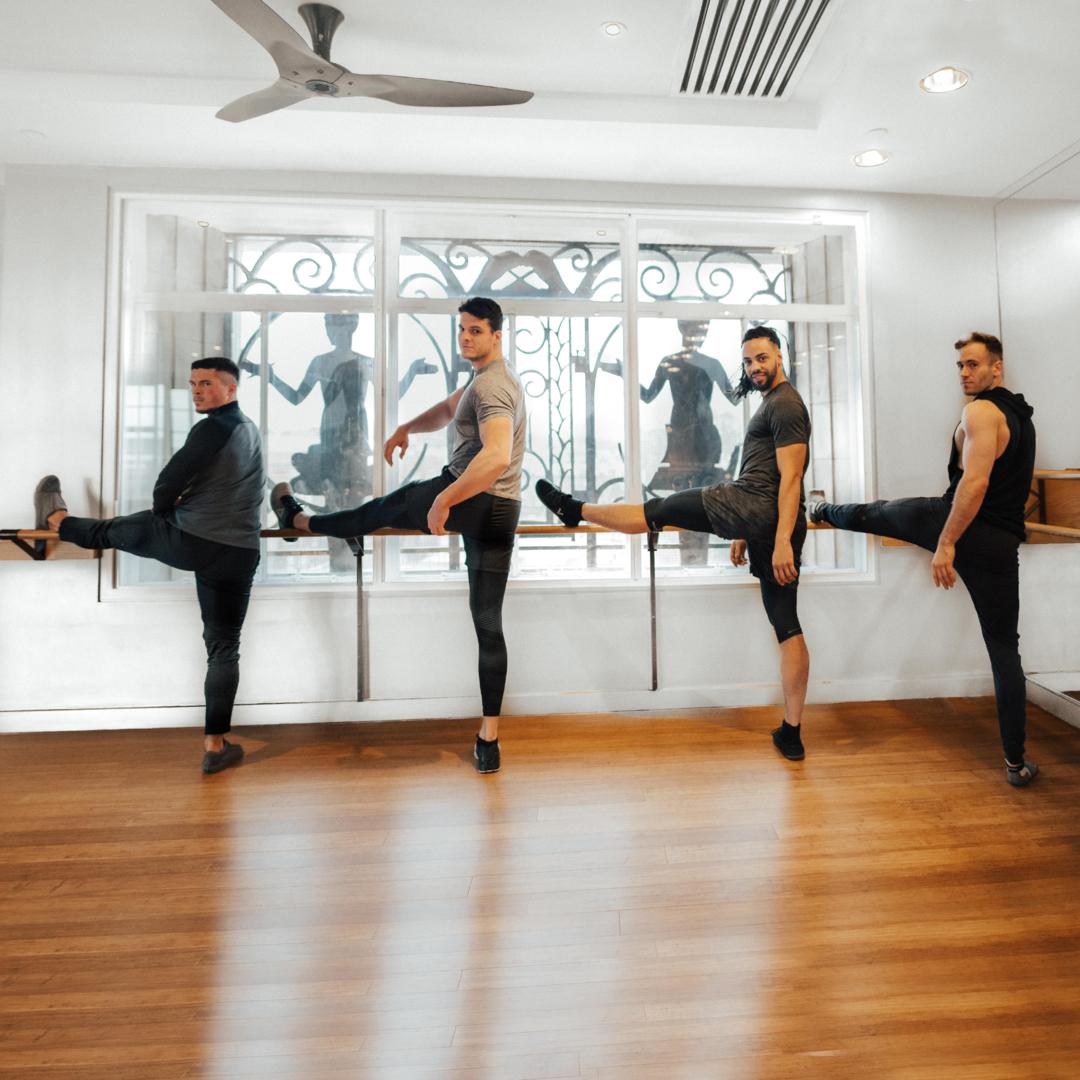 Equinox's tweet image. See you at the barre, bro.