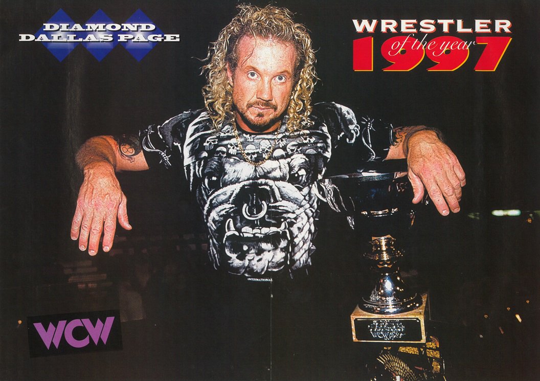 Diamond Dallas Page: 1997 Wrestler of the Year - WCW Magazine [May 1998]

Happy birthday, 