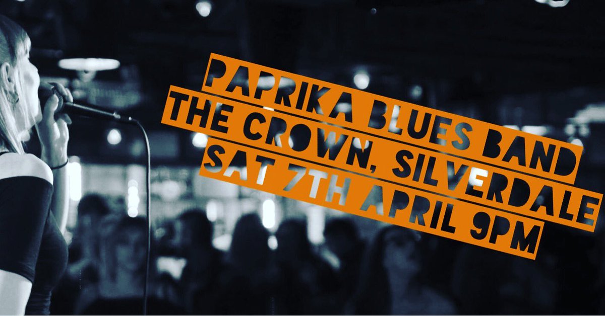 PaprikaBlues's tweet photo. Saturday night #The CrownSilverdale #silverdale #paprika #blues #funk #gig #band #livemusic 🌶🌶🌶 https://t.co/D0kAsjnnI2