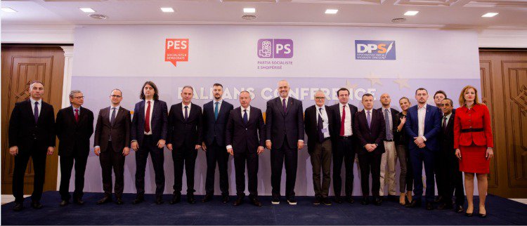 teutavodo's tweet image. During @PES_PSE Balkans Conference, we emphasized the acceleration of the #integrationprocess requires united and solid progressive parties bringing fresh and constructive solutions to the key obstacles we are facing
#EUAcquis #PESBalkansConference #EUBalkanSummit #Albania
