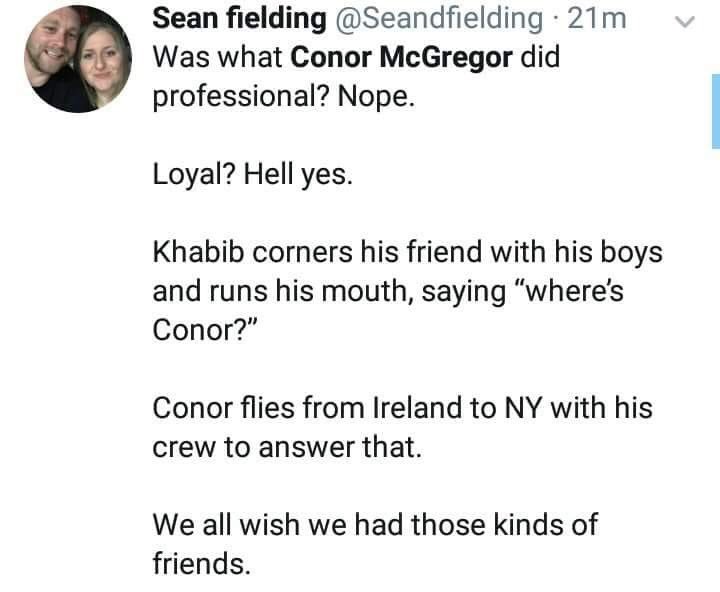 keithcoady's tweet photo. Right job @TheNotoriousMMA 😂👌 https://t.co/uTxAoVZMgC