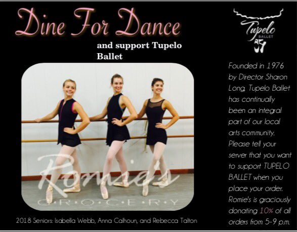 TupeloBallet's tweet photo. Tonight!!! https://t.co/dIhbwts6Rc