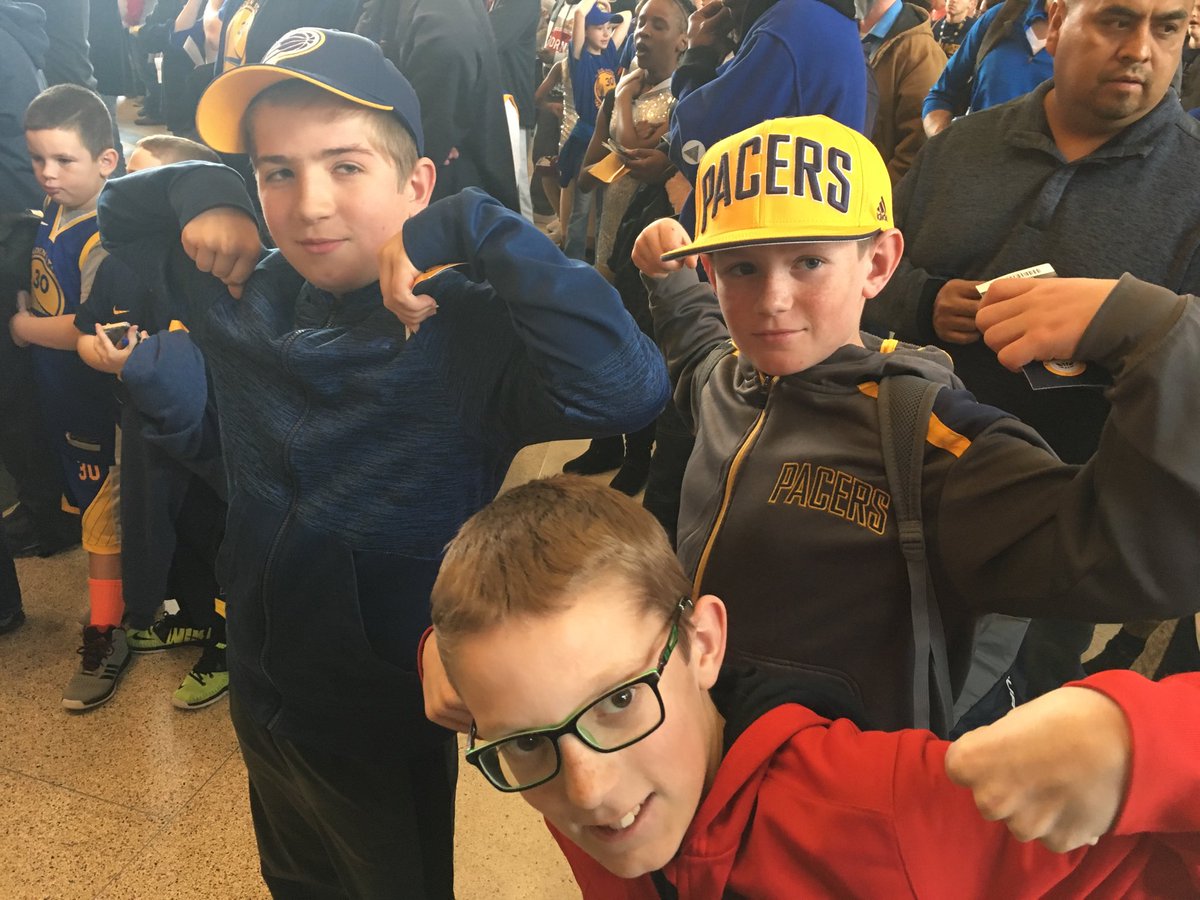 schilltweet's tweet photo. Our game is strong #Pacersgamenight https://t.co/sZTc9wc3Rl