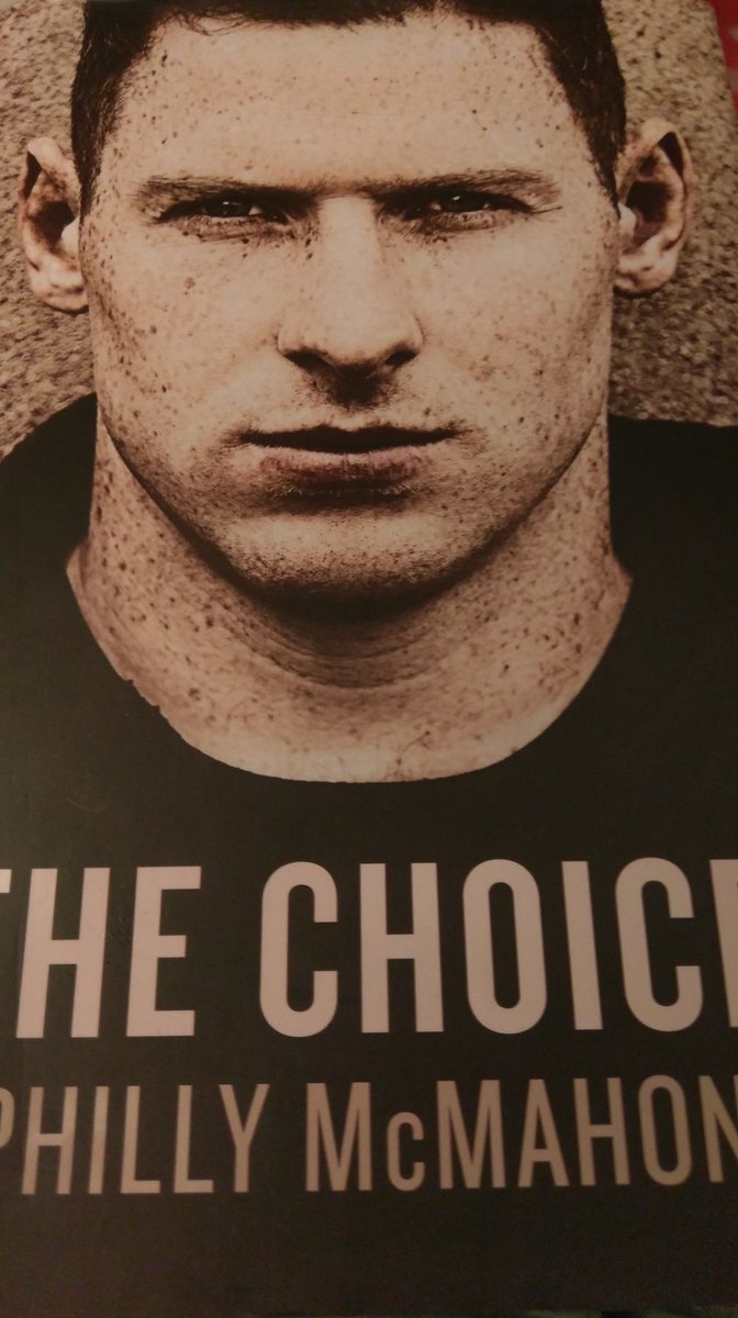 Just finished.. One of the most inspiring and honest books that I have ever read,  from one of the most inspiring footballers i have watched playing for Dublin.. Thanks philly @PhillyMcMahon #halftimetalk#choices#john# inspiration