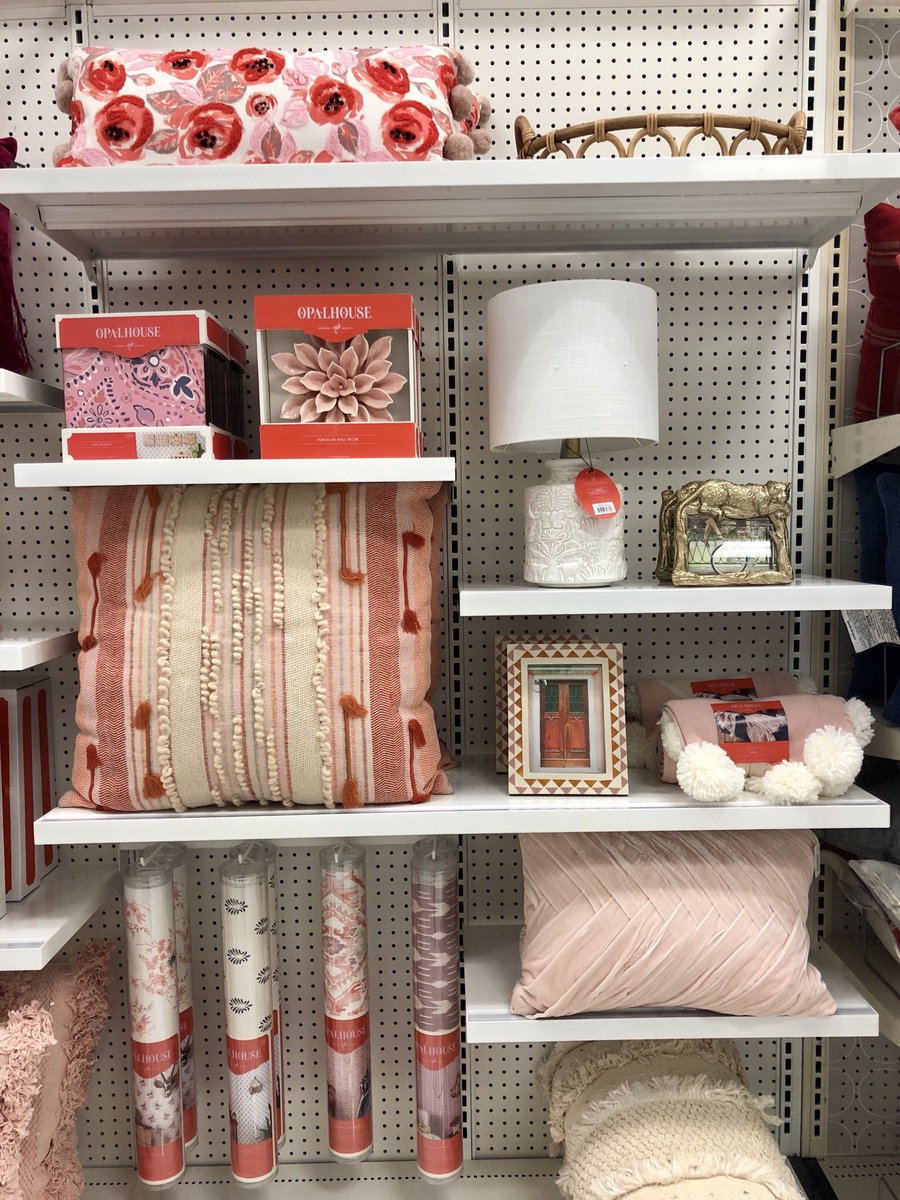 TGTBrandon's tweet photo. Loving the color story behind our new eclectic home brand #Opalhouse! Just in time for the spring season. 🌸🕊 https://t.co/6cAhiE7VW2