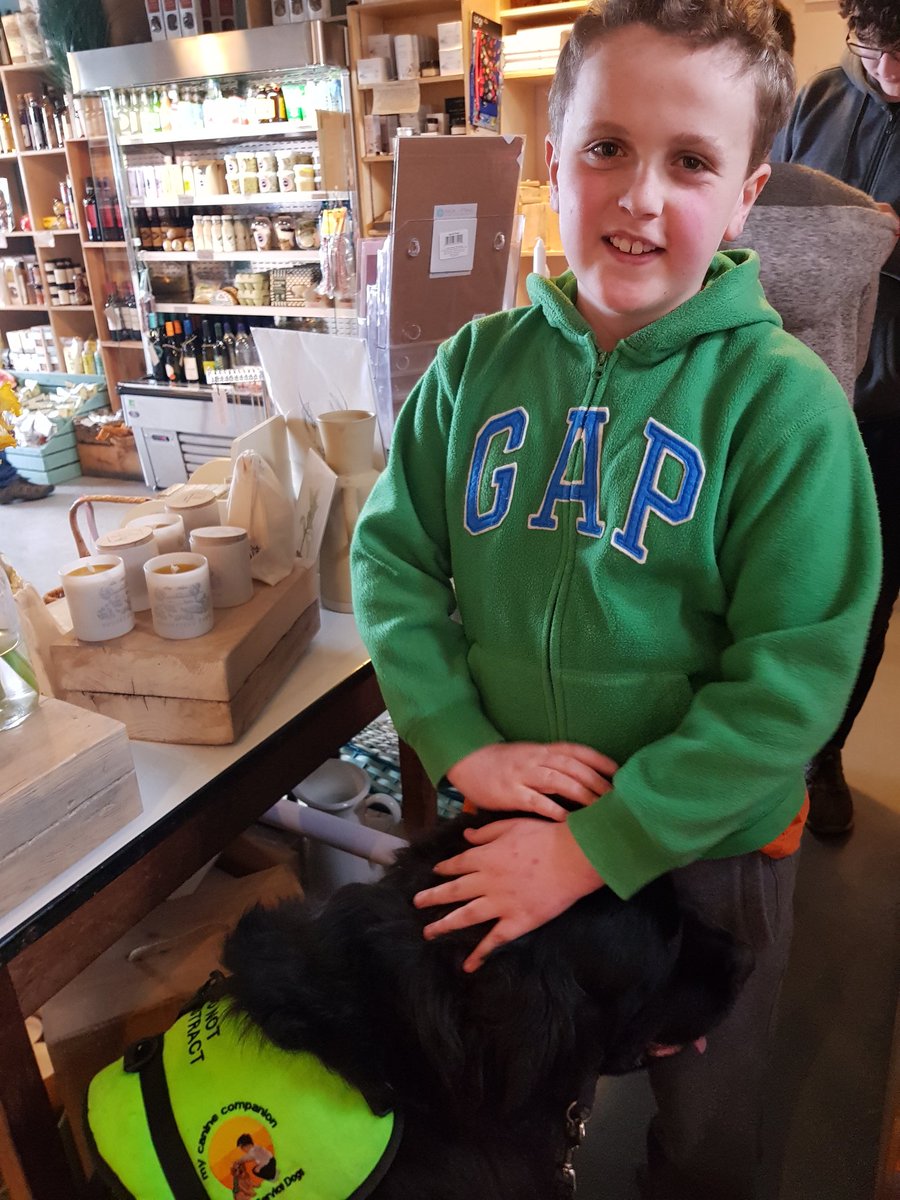 <a href="/adrianshanahan/">Adrian Shanahan</a> <a href="/AutismDogHagrid/">Hagrid Newfoundland</a> Oh I know you didn't. It definitely helps to have Hagrid there