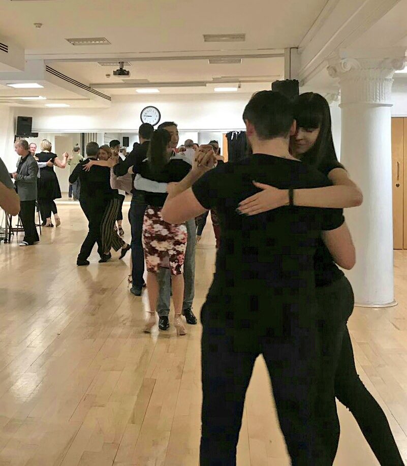 uk_tango's tweet photo. What an AMAZING and INSPIRATIONAL Pre-Festival with Horacio Godoy and Cecilia Berra!
Tomorrow the Official OPENING of the Festival and Championship Preliminaries. We are full of energy!! See you at the Porchester Hall! #uktangofest2018 https://t.co/tu7pSlpCrJ