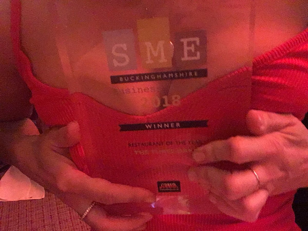 Only went and one!!!! #smebucks #restaurantoftheyear