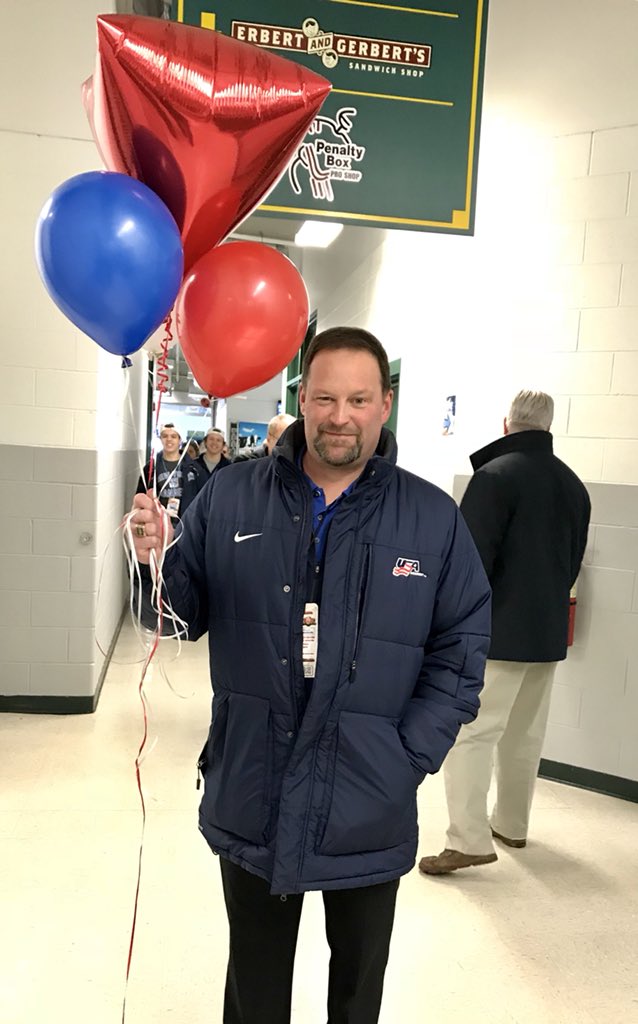 Even the guys from <a href="/usahockey/">USA Hockey</a> are enjoying the tourney!