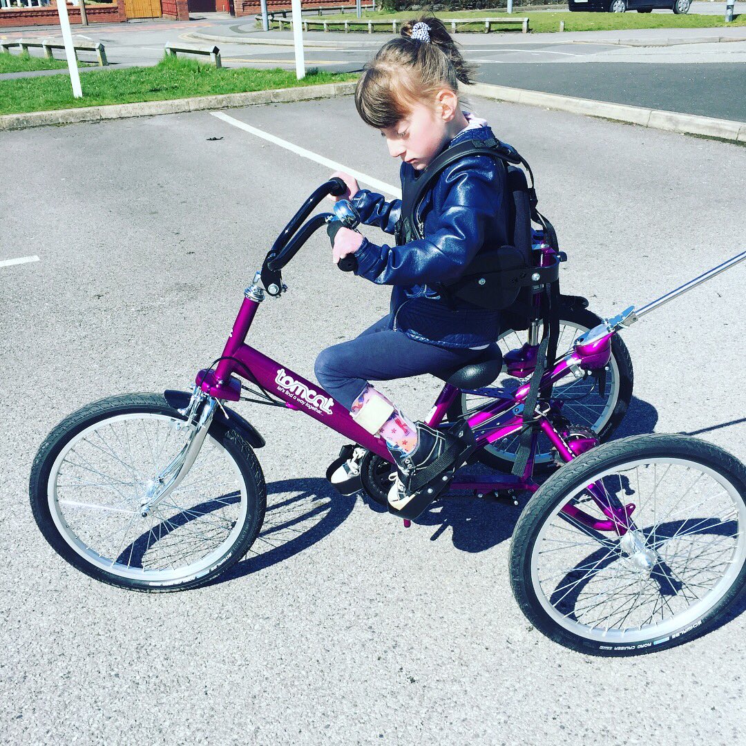 BB_bears_'s tweet photo. Worth every penny! Her happiness is priceless. #love #generiosity #fundraising #tomcattrikes xx https://t.co/wVsVYwfOAa