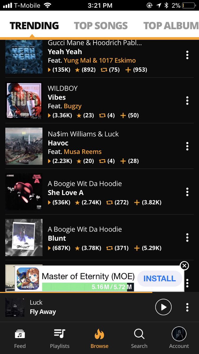 Its_Luck24k's tweet photo. And it jus keep getting better EL Maestro is now trending along wit Havoc ft @musareems on @audiomack S/O bruh @nasimwilliams_ I love my squad #ELMaestro #AudioMack #DinnerLandtv #HipHop #Music #FreeCrack #NewWave #BetterSound #Soundcloud #Youtube #ChicagoArtist #LoganArt https://t.co/sLBkbIWfIi