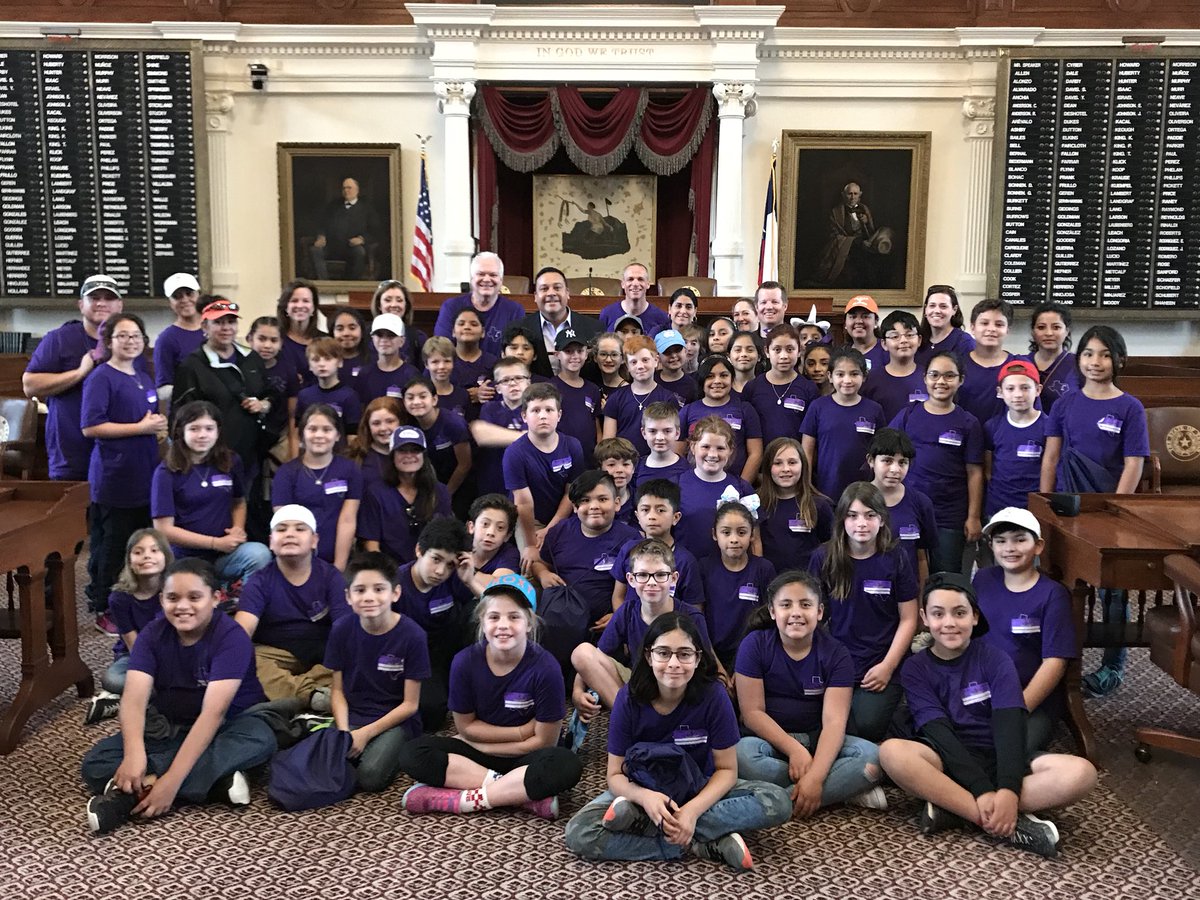JasonVillalba's tweet photo. What an honor it was to welcome these @dallasschools Wither’s Wildcats to their Texas Capitol. The kids were bright, polite and asked some really tough questions. We had a great time and they certainly brought some #Dallas sunshine to Austin! #TxLege https://t.co/eRtizv9OiU