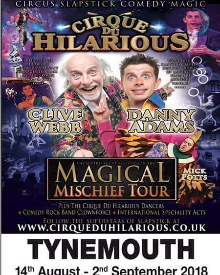 lauraB90 (@stinky51903514) on Twitter photo There amazing go and see them #cirqueduhilarious #tynemouth #dannyadams #clivewebb #slapstickcomedy <a href="/CirqueHilarious/">Cirque Du Hilarious</a> <a href="/DannyAdams007/">Danny Adams</a> There amazing go and see them #cirqueduhilarious #tynemouth #dannyadams #clivewebb #slapstickcomedy <a href="/CirqueHilarious/">Cirque Du Hilarious</a> <a href="/DannyAdams007/">Danny Adams</a>